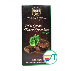 70% Cacao Dark Chocolate with Mint